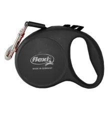 Поводок-рулетка Flexi Fun M лента 5 м, черный