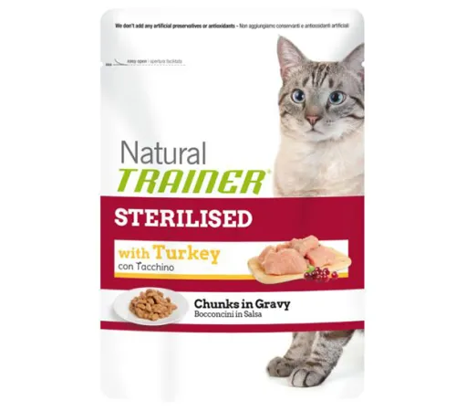 Trainer Natural Pouch Turkey Sterilised 85 г