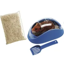 Ferplast Туалет KOKY для хомяков с лопаткой, 18х10,2х8,3 см