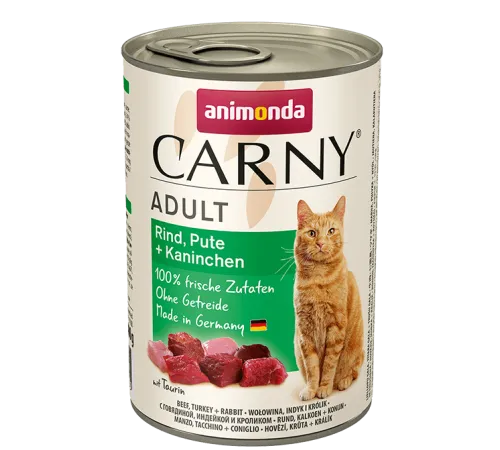 Carny Adult (с говядиной, индейкой и кроликом) 800 г