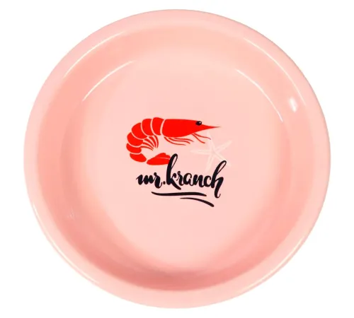 Mr.Kranch Миска Креветочка розовая, 200 мл