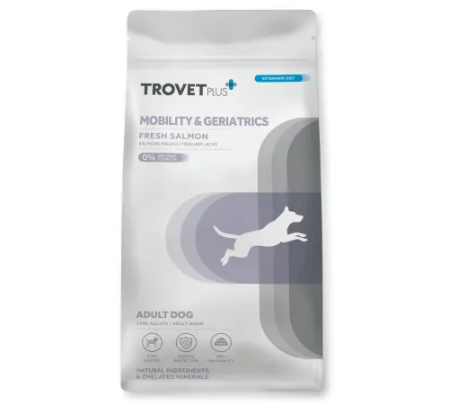 Trovet Plus Adult Dog Mobility & Geriatrics (Лосось), 3 кг