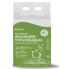 Belocat Наполнитель Tofu Green Tea, 6 л (2,5 кг)