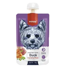 Wanpy Dog Мясное пюре из утки, 90 г