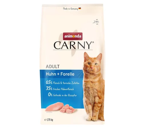 Animonda Carny Adult (Курица и форель), 1,75 кг