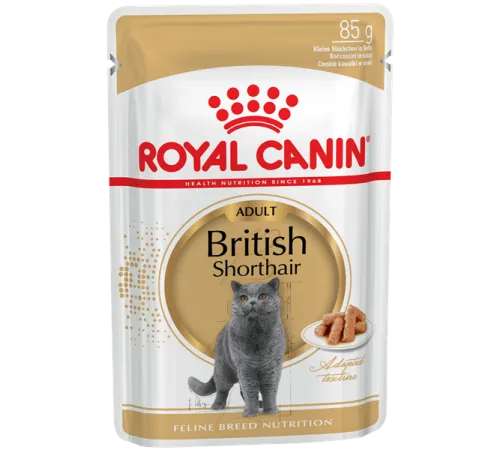 Royal Canin British Shorthair Adult (соус), 85 г 28 шт (уп)