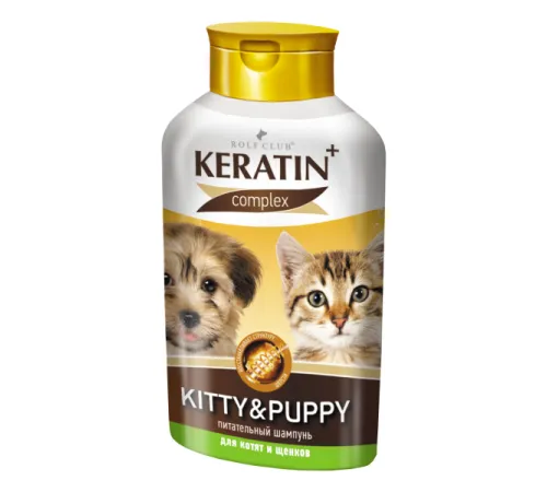 KeratinComplex Kitty&Puppy Шампунь для котят и щенков, 400 мл