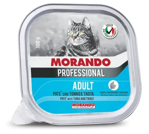 Morando Professional Сat Паштет с тунцом и форелью, 100 г