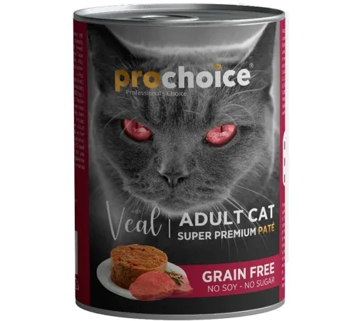 Prochoice Паштет для кошек (Телятина), 400 г