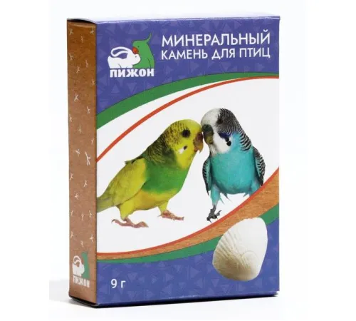 Пижон Минеральный камень для птиц ракушка, 9 г