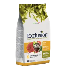 Exclusion Monoprotein Noble Grain Adult Medium (Говядина), 3 кг