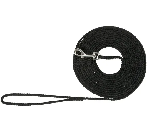Trixie Поводок Tracking Leads, черный, 5 м