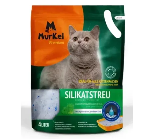 Murkel Наполнитель силикагелевый (Скошенная трава), 4 л/1,8 кг