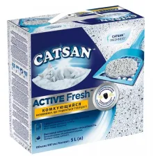 Catsan Наполнитель Active Fresh 5 л
