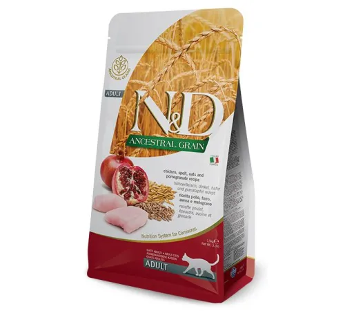 Farmina N&D Ancestral Grain Cat (Курица и гранат), 300 г