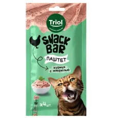 Triol Snack Bar Паштет из курицы с макрелью, 40 г