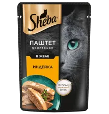 Sheba Паштет с индейкой в желе, 75 г