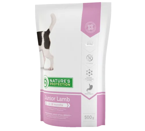 Nature's Protection Junior (Ягненок), 500 г
