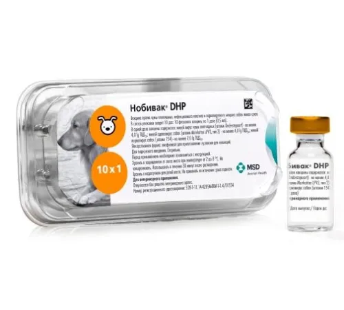MSD Animal Health Нобивак DHP 10 доз/уп