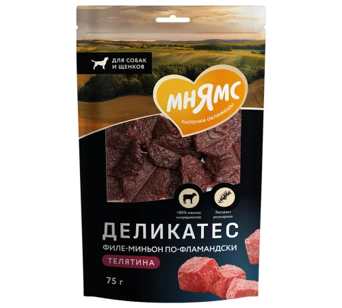 Мнямс Филе миньон по-фламандски для собак, 75 г