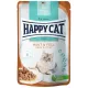 Happy Cat Care Skin & Coat Кусочки в соусе, 85 г