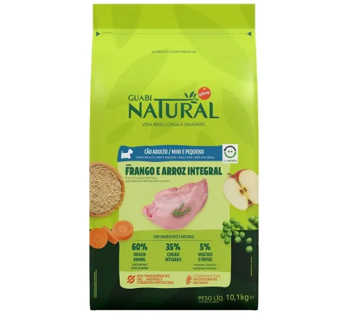 Guabi Natural Dog Adult Mini (Цыпленок, рис), 10,1 кг