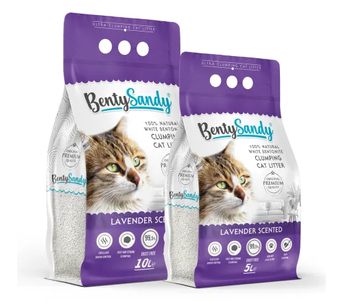 BentySandy Наполнитель Lavender, 5 л