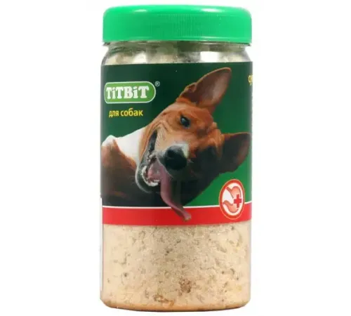ТИТБИТ Мясокостная мука - банка пластиковая, 120 г