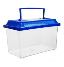 Barbus Переноска-аквариум BOX с пластиковой крышкой, 13,5х9,5х9,5 см