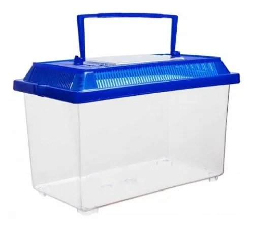 Barbus Переноска-аквариум BOX с пластиковой крышкой, 13,5х9,5х9,5 см