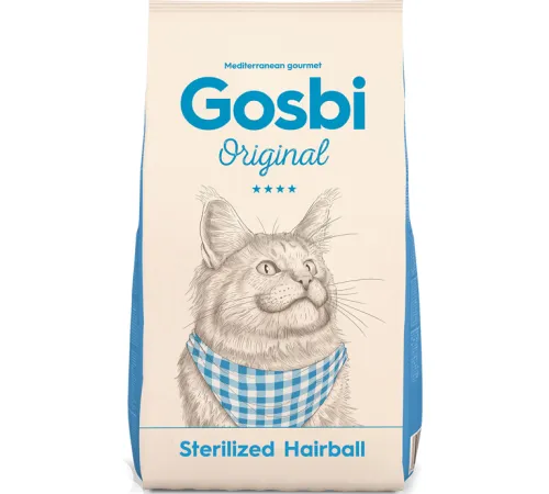 Gosbi Original Sterilized Hairball Cat, 7 кг