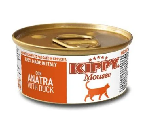 Kippy Mousse Cat Мусс с уткой, 85 г