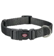 Trixie Ошейник Premium Collar Graphite XS-S