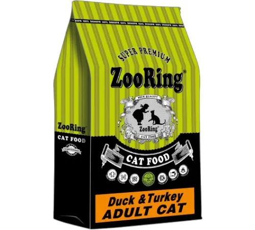 ZooRing Adult Cat (Утка, индейка), 10 кг