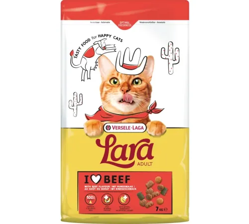 LARA для кошек (Говядина), 7 кг