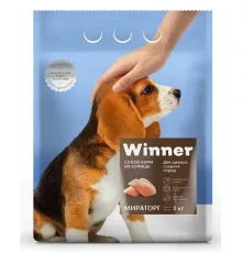 Мираторг Winner для щенков средних пород (Курица), 3 кг