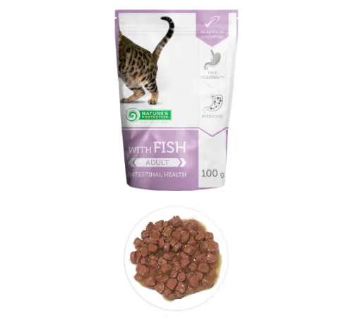 Паучи NP Cat With Fish Intestinal Health 100 г