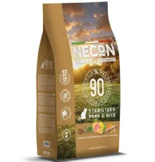 Necon Natural Wellness Sterilized Cat (Свинина и рис), 1,5 кг