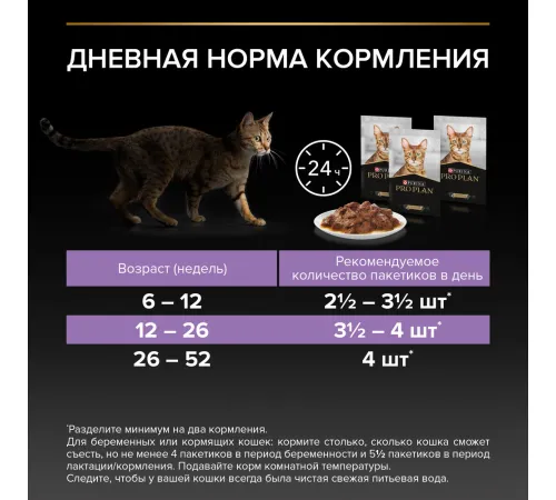 Pro Plan Kitten Healthy Start (Говядина в соусе), 85 г