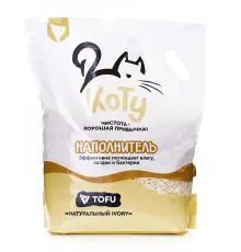 КОТУ Наполнитель TOFU Натуральный IVORY, 6 л