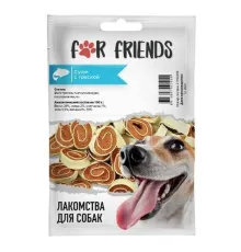 For Friends Лакомство  для собак Суши с треской, 50 г