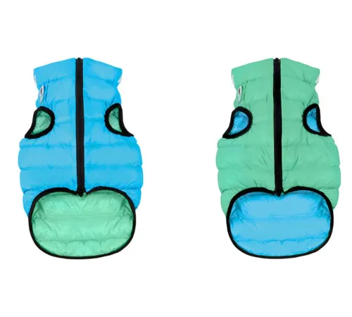 Airy Vest Lumi Курточка двухсторонняя, салатово-голубая XS 25