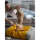 Уютный плед Плед флисовый, Горчичный Желтый, 60х70 см