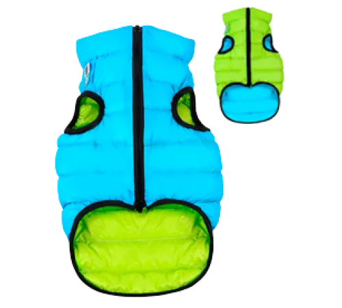 Airy Vest Курточка двухсторонняя Lime & Blue XS 30