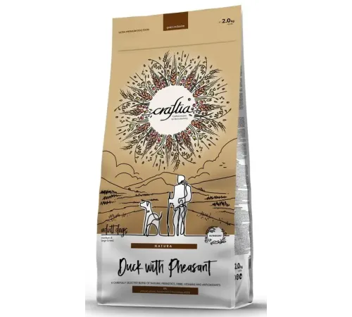 Craftia Natura Adult Medium&Large (Утка, фазан), 2 кг