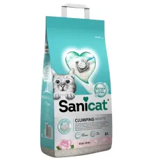 Sanicat Clumping White Rose, 8 л (УЦЕНКА)