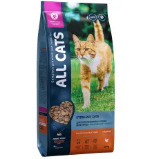 All Cats для стерилизованных кошек (Индейка), 2,4 кг