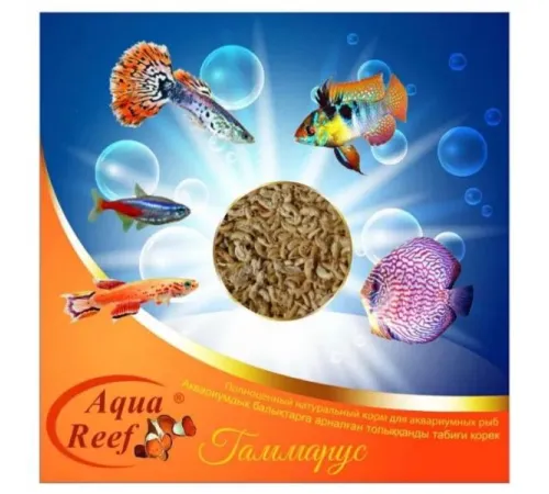 Aquareef Корм для рыб Гаммарус крупный, 10 г