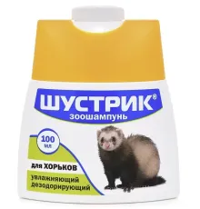 Агроветзащита Шампунь Шустрик для хорьков увлажняющий дезодорирующий, 100 мл