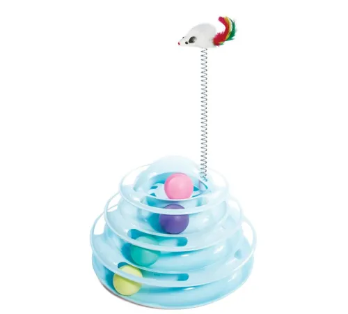 Triol Игрушка для кошек Пирамида SMART TOYS, d250*160/360мм